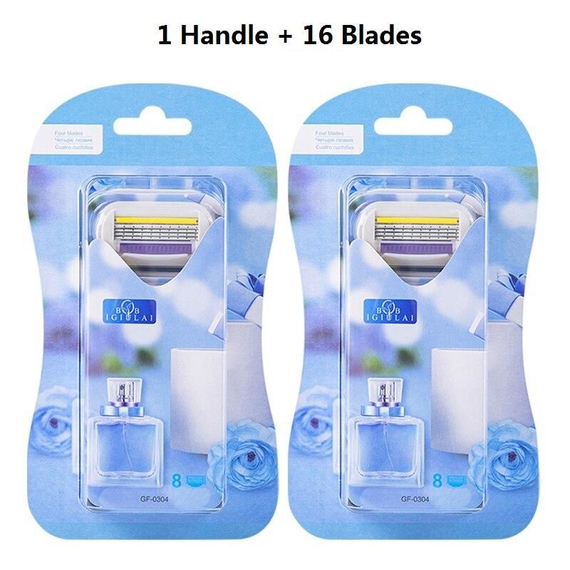 Blue 1 Handle 16 Blades